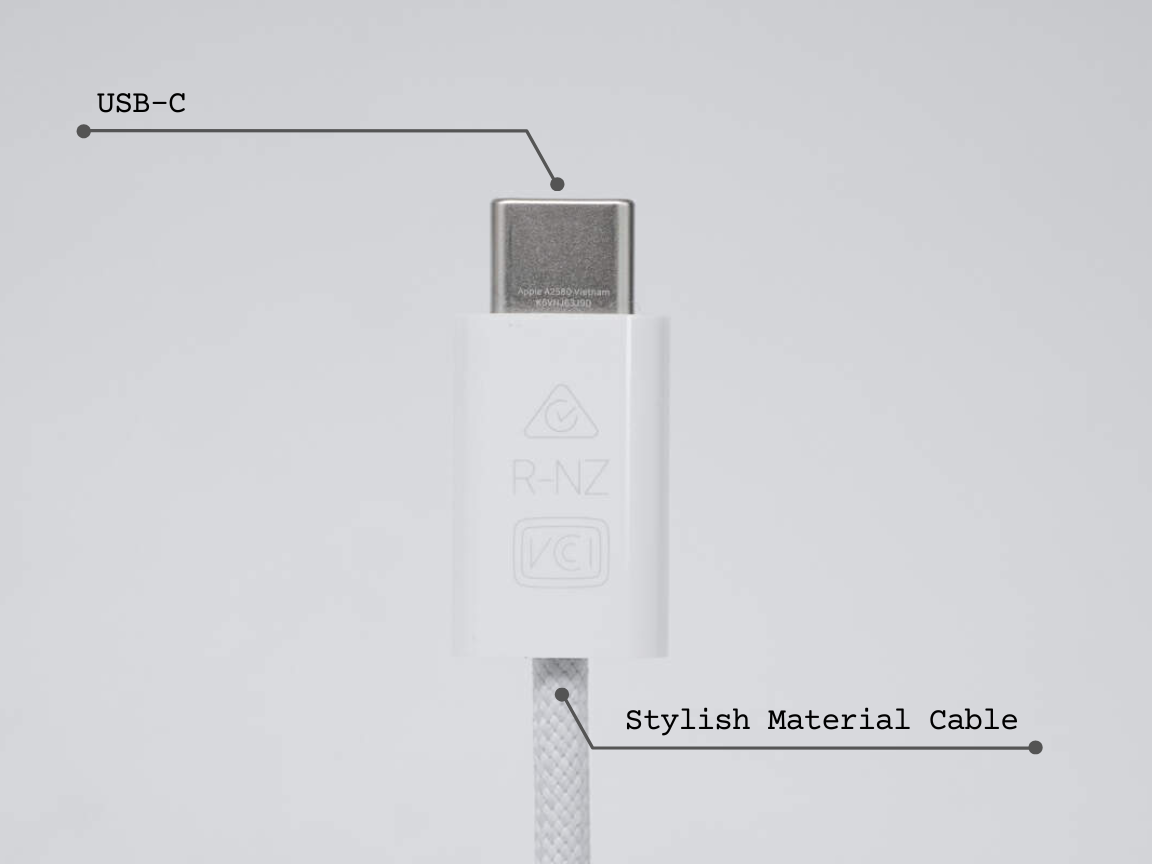 Original Apple Magsafe Wireless Charger, 25W, USB-C (1 m)