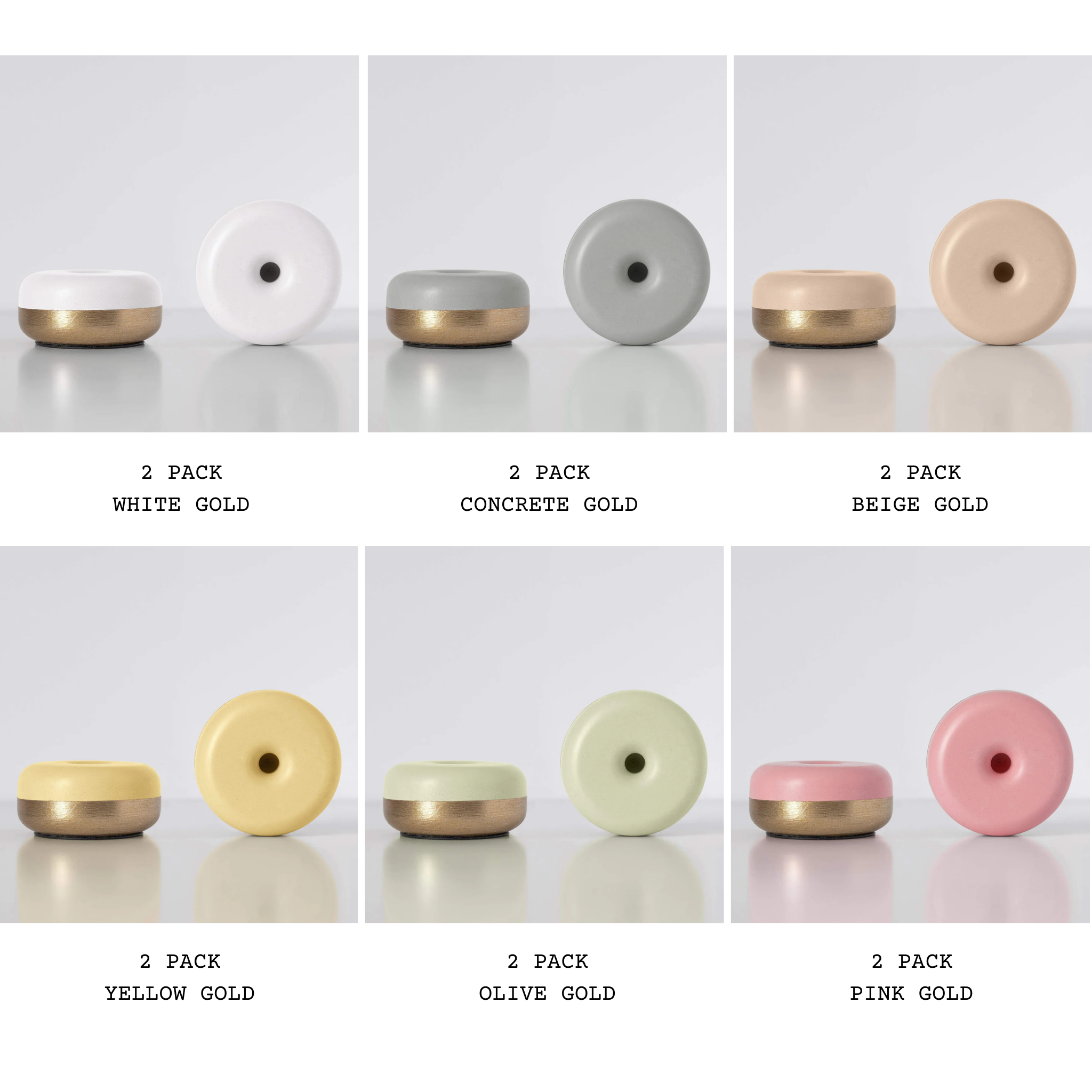 2 x Pack Concrete Tablet Pencil Holders