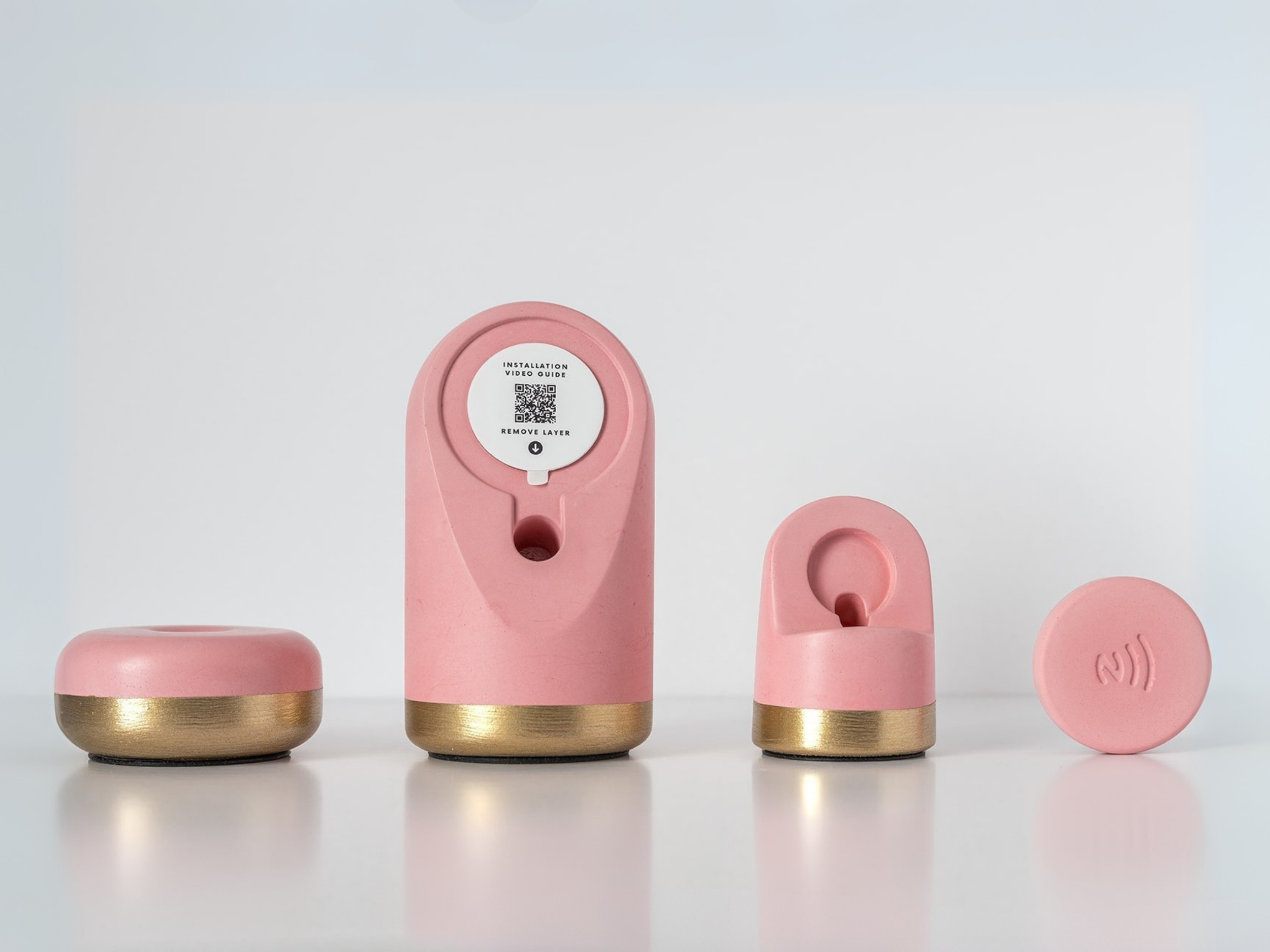 4-in-1 Office Tech Accessories Set – Gold Edition-UnityCave.com