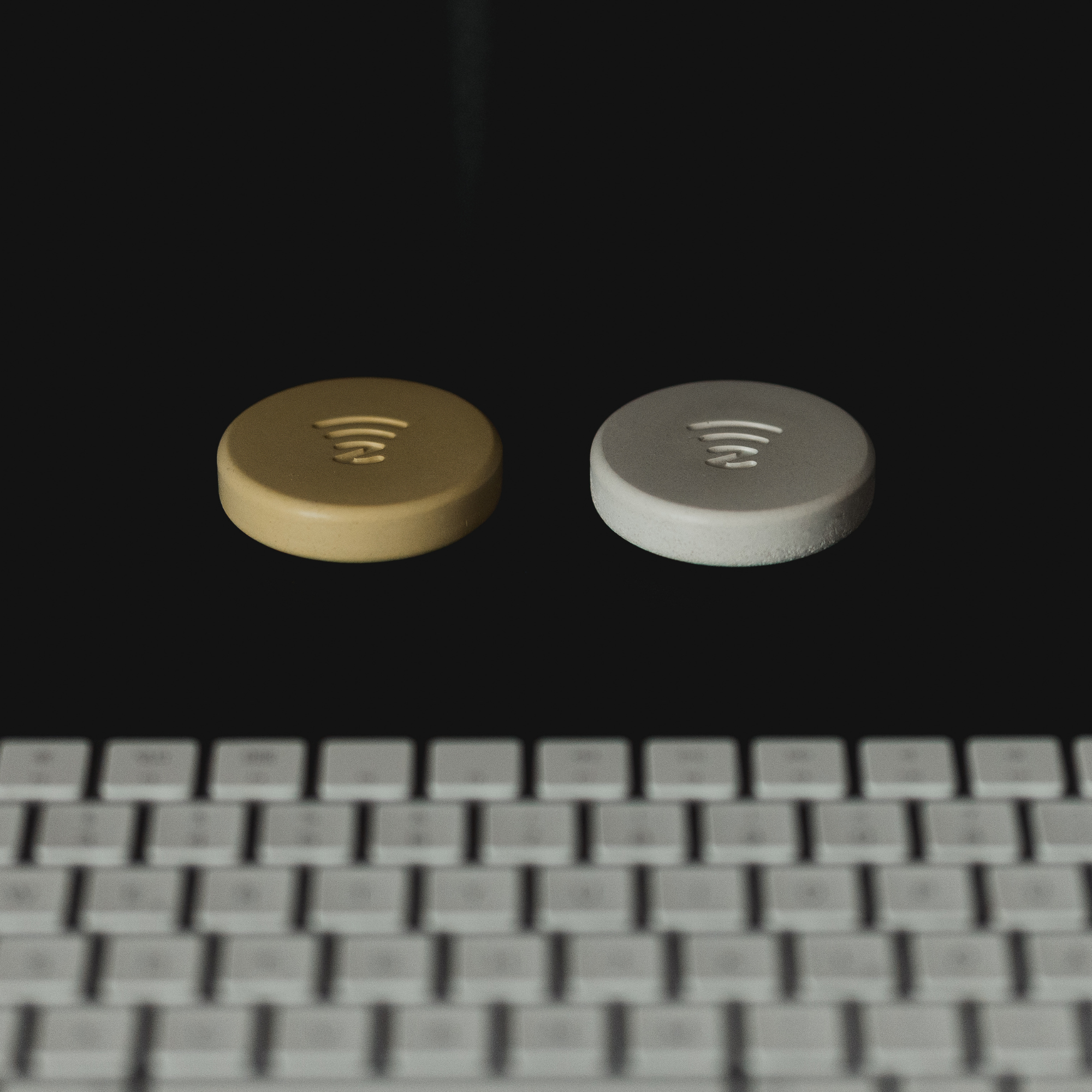 4 x Pack Taply Concrete Pucks With Built-In NFC Chip-UnityCave.com