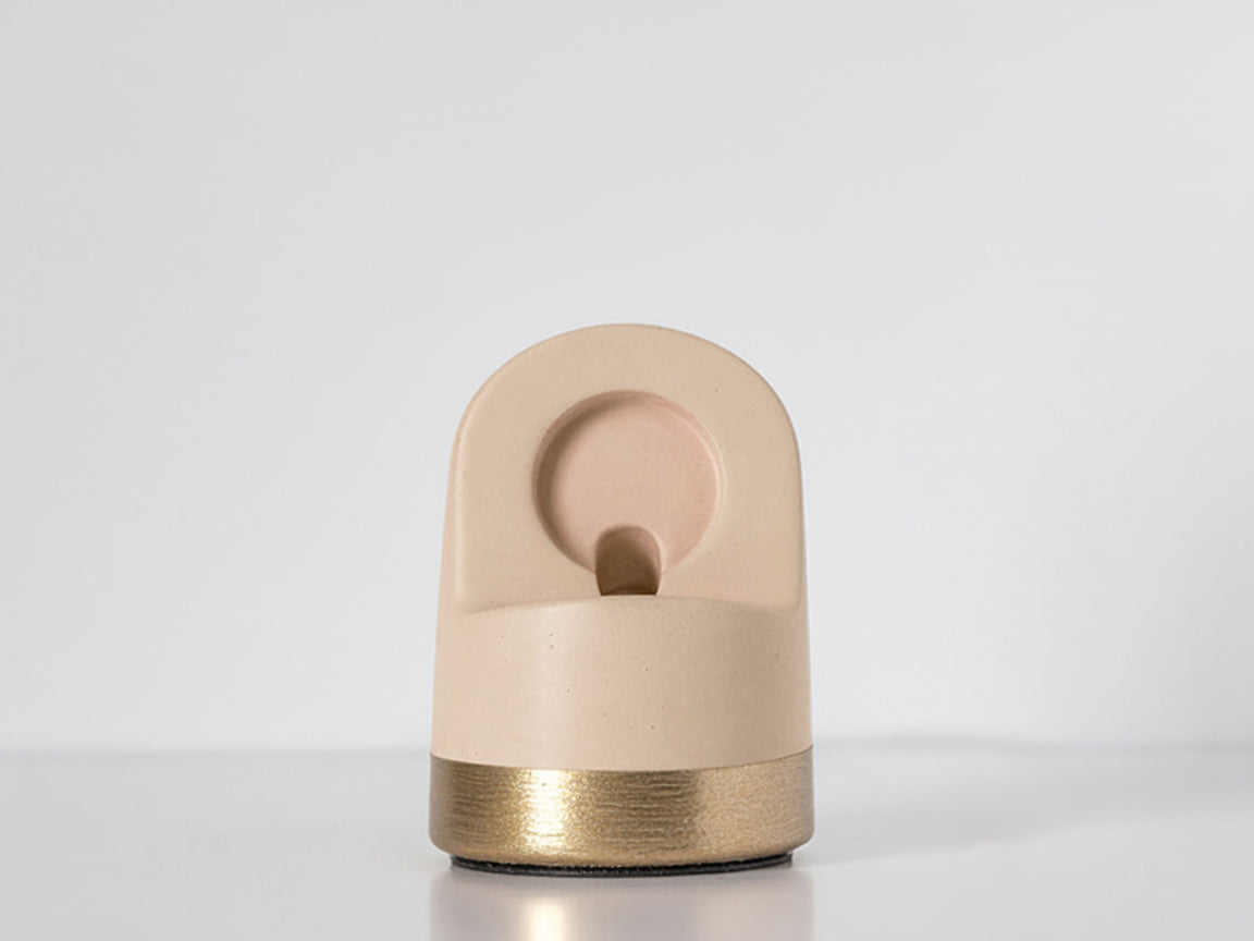 Origin Concrete Stand For Apple Watch Wireless Charger