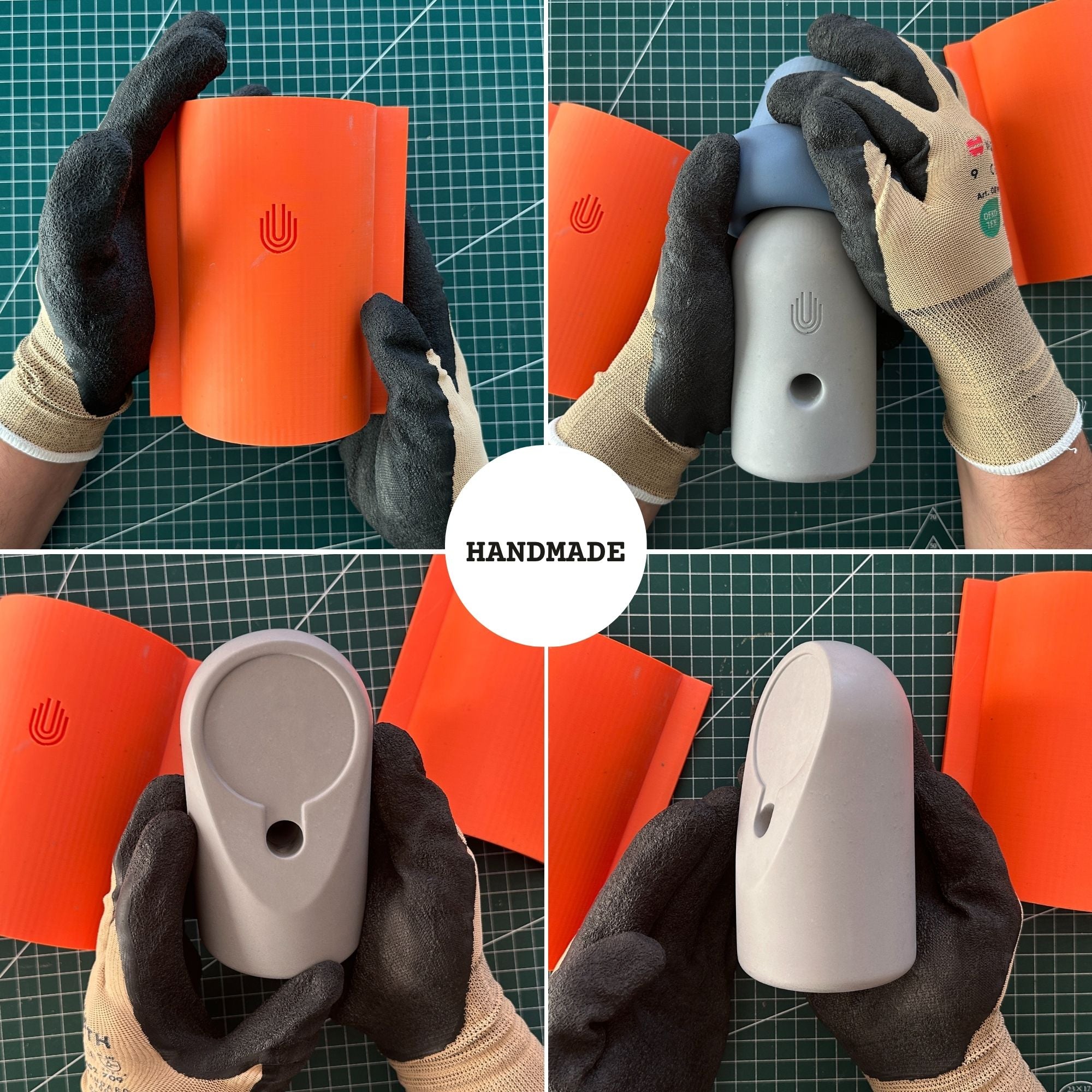 Concrete Wireless Charging Stand for iPhone & Smartphone