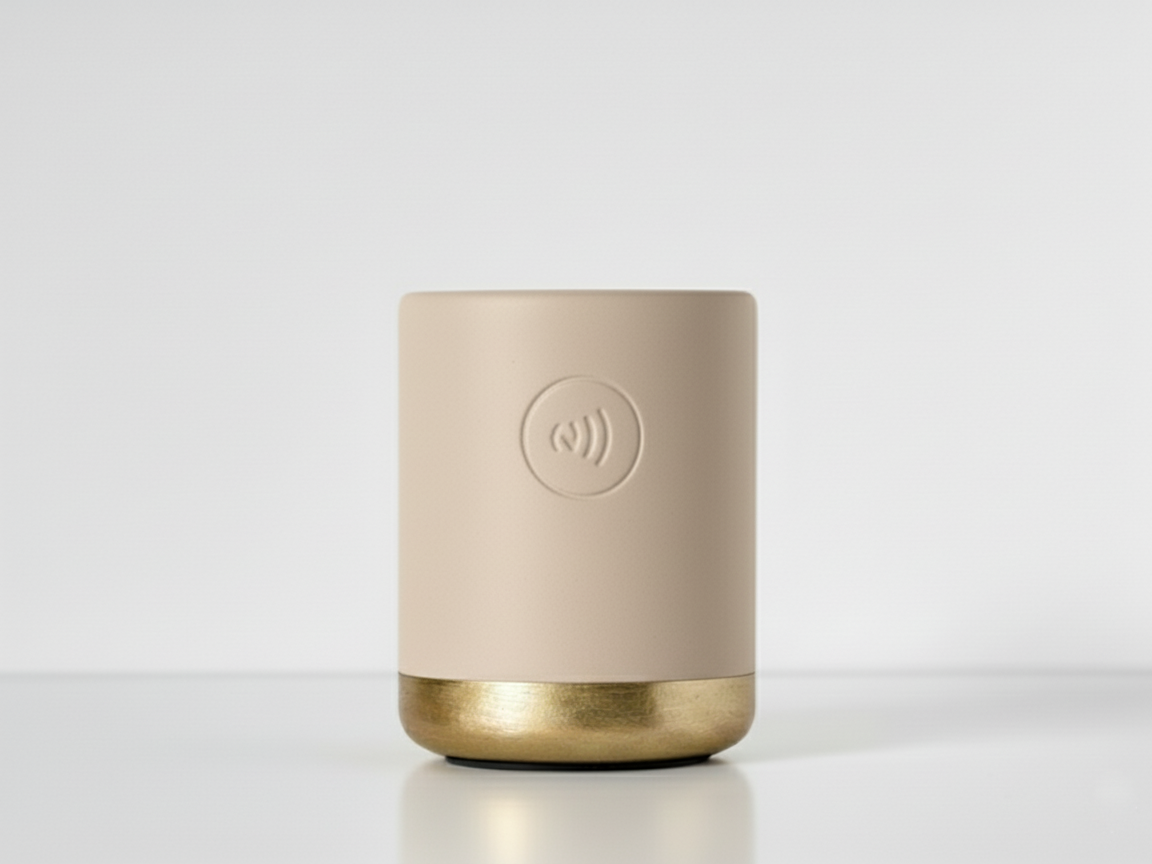 Legacy Concrete Pen Holder With Built-In NFC Chip