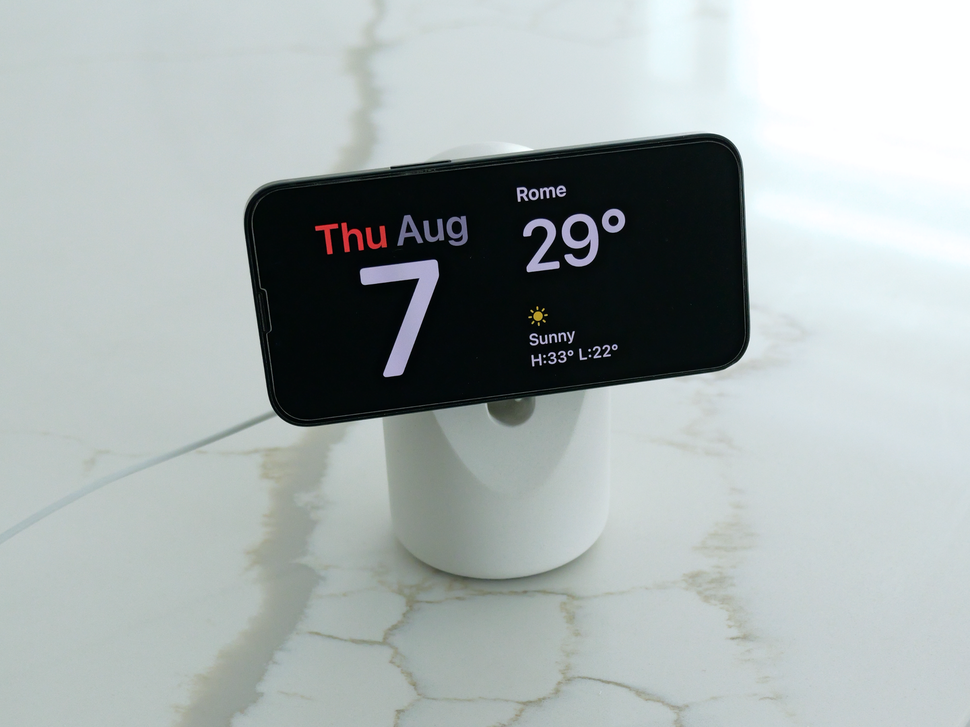 Heritage Concrete Stand for MagSafe Wireless Charger-UnityCave.com