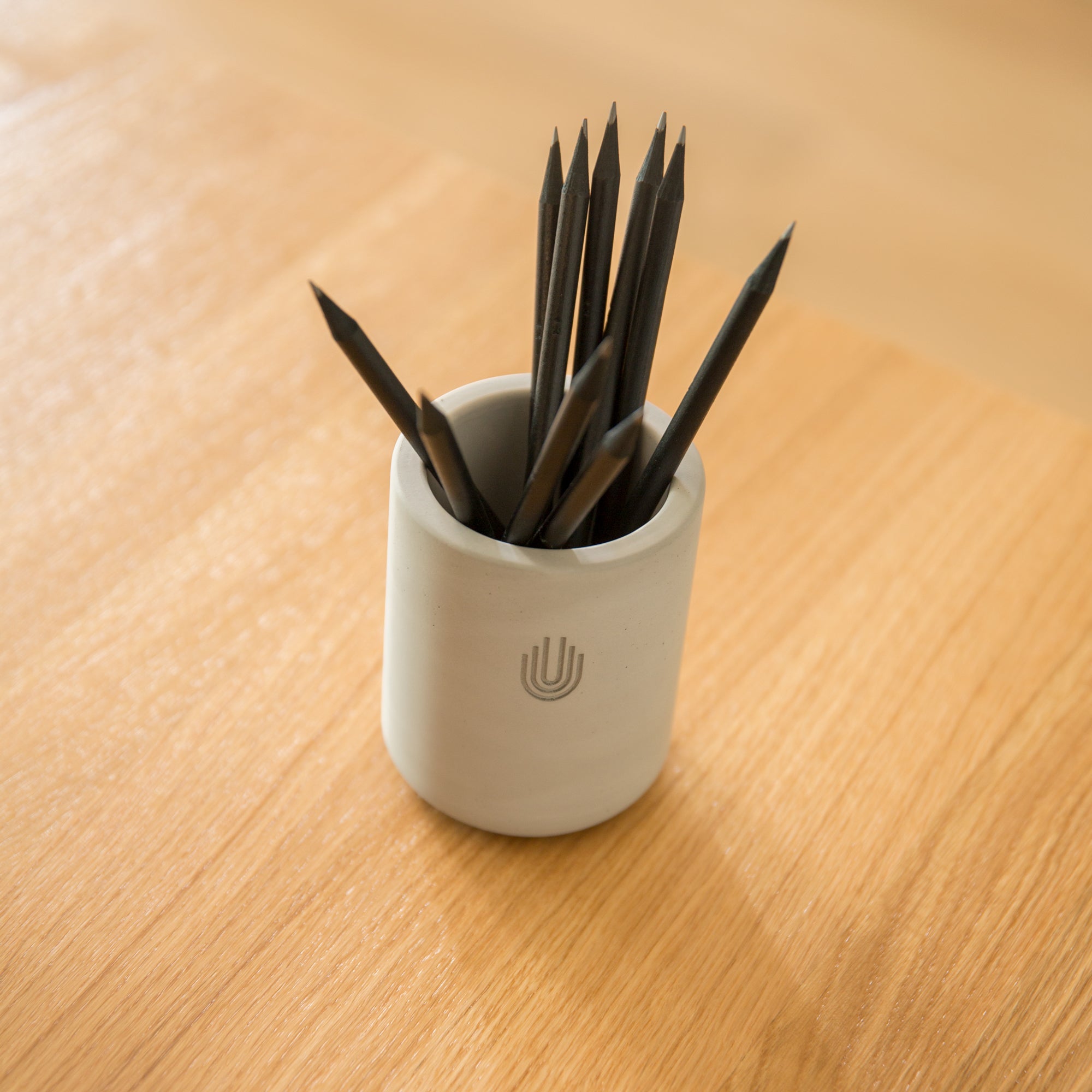 Legacy Concrete Pen Holder With Built-In NFC Chip-UnityCave.com