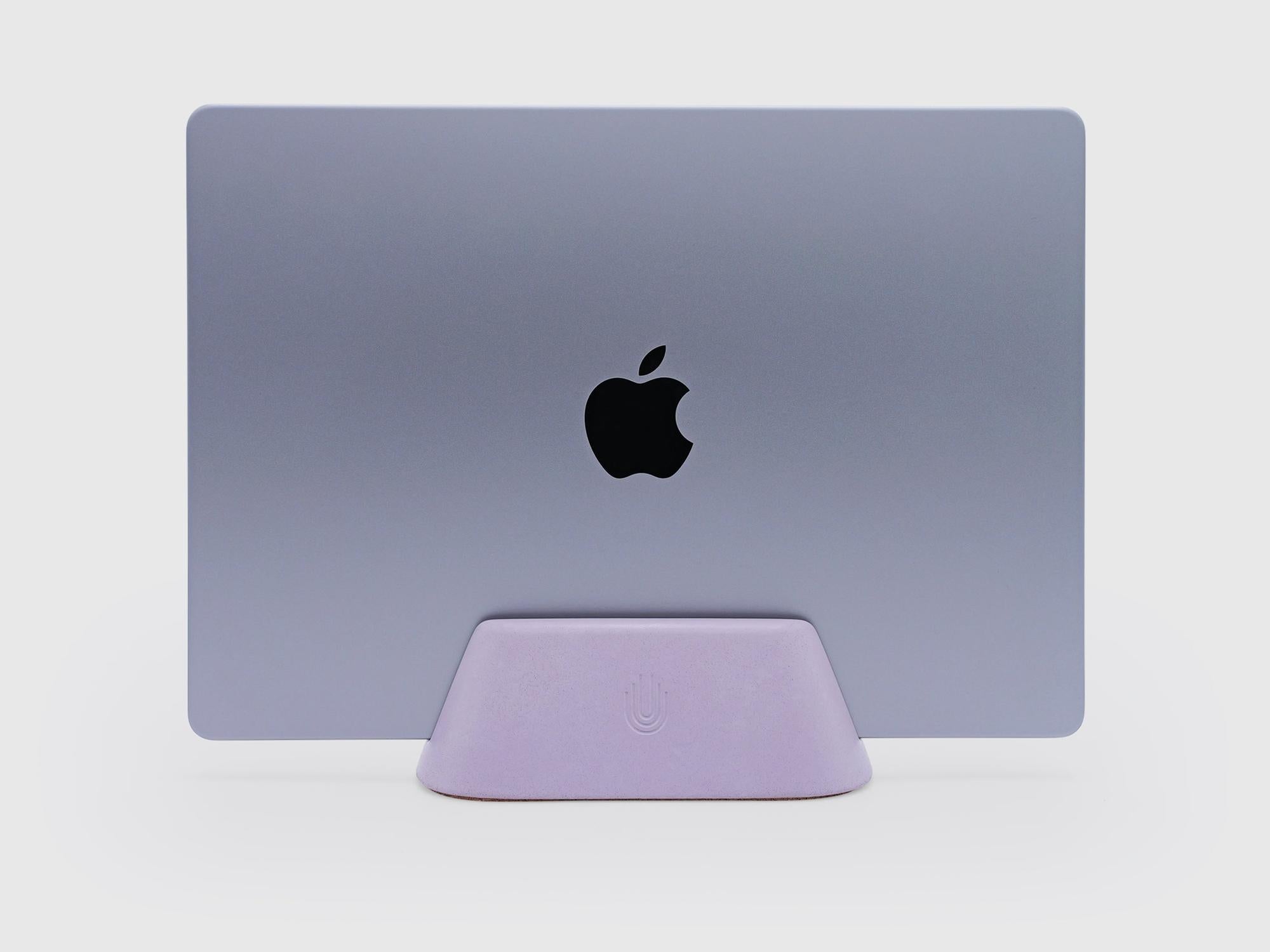 Monument Concrete Vertical Dock For MacBook-UnityCave.com