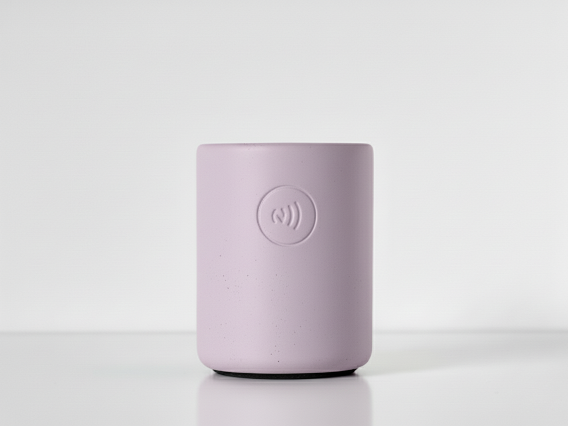 Legacy Concrete Pen Holder With Built-In NFC Chip