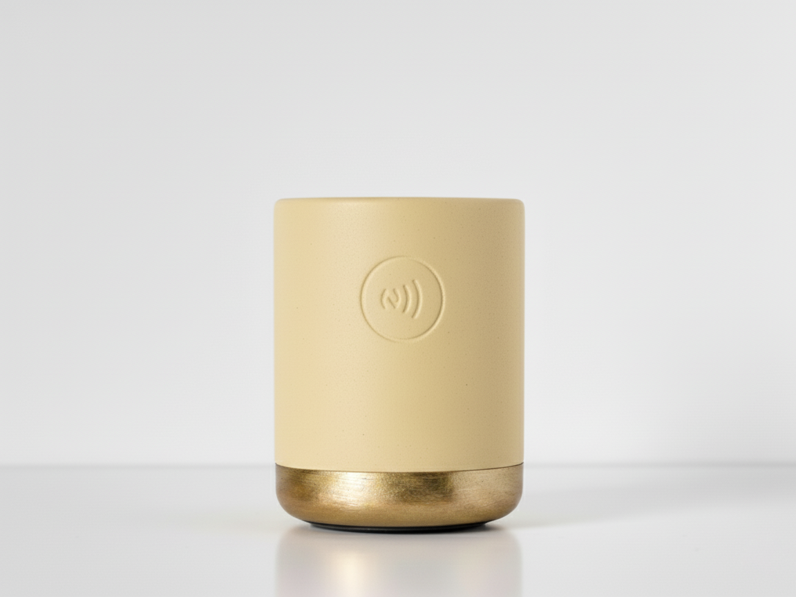 Legacy Concrete Pen Holder With Built-In NFC Chip