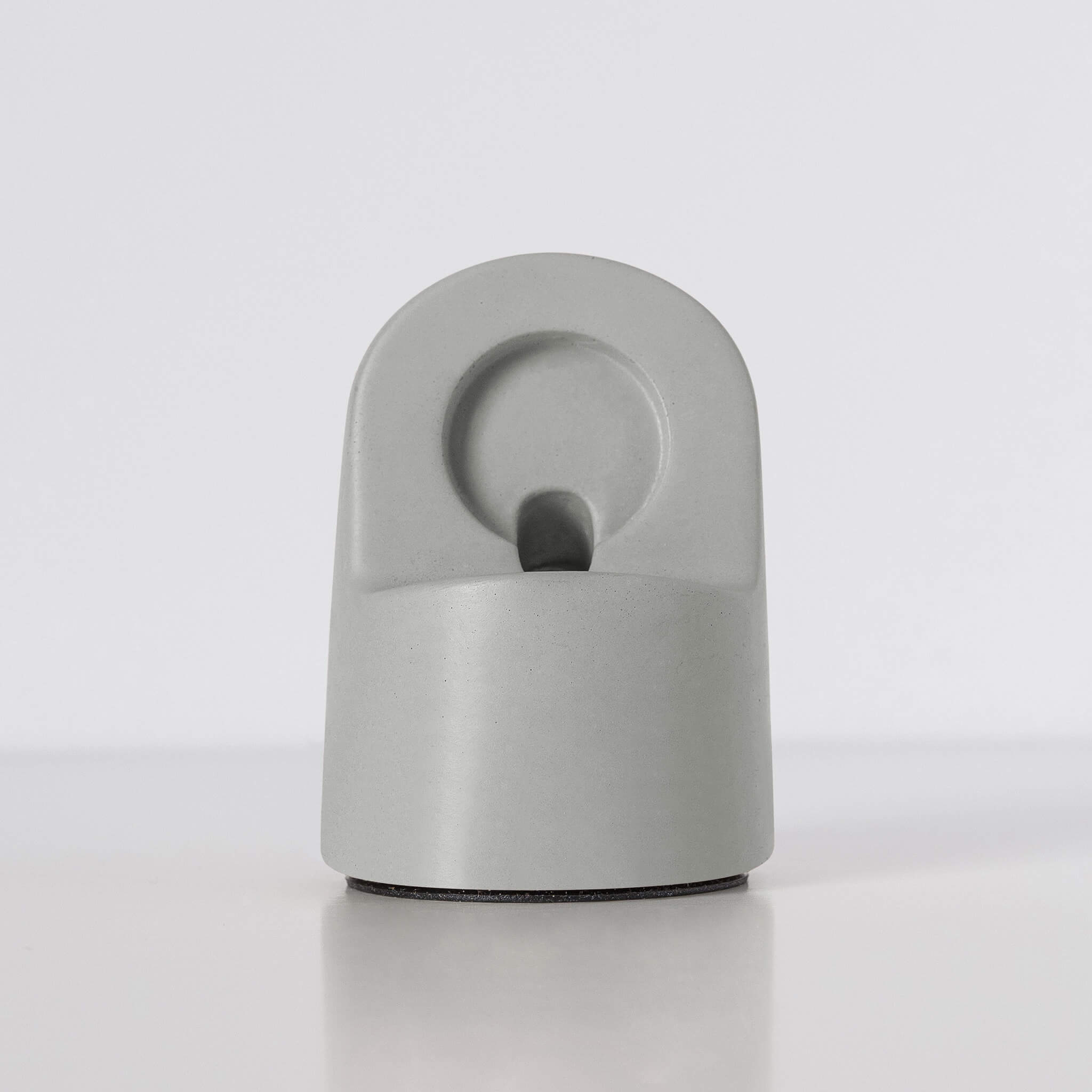 Concrete Stand For Smartwatch Wireless Charger