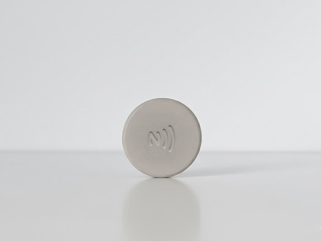 4 x Pack Taply Concrete Pucks With Built-In NFC Chip