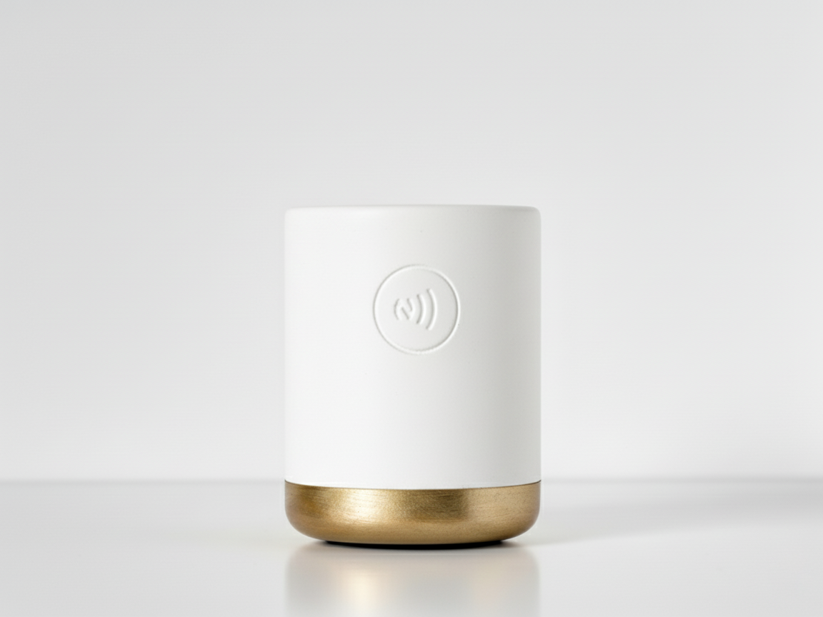 Legacy Concrete Pen Holder With Built-In NFC Chip