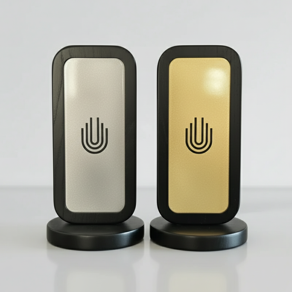 Headphone Stand - Solid Wood With Metal Insert-UnityCave.com