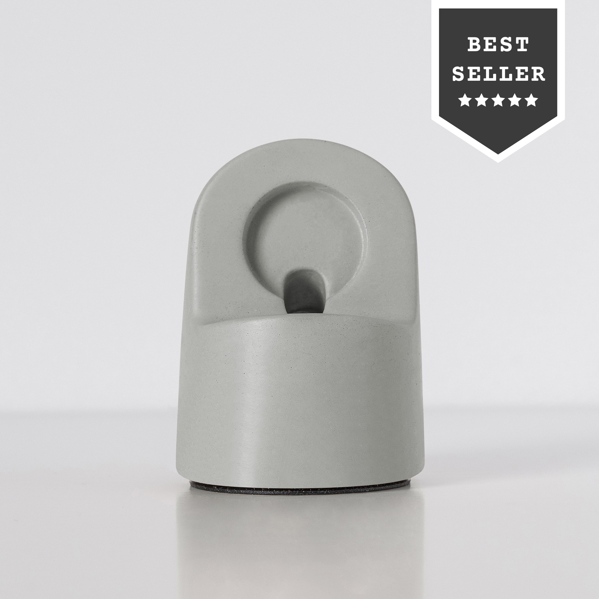 Concrete Stand For Smartwatch Wireless Charger
