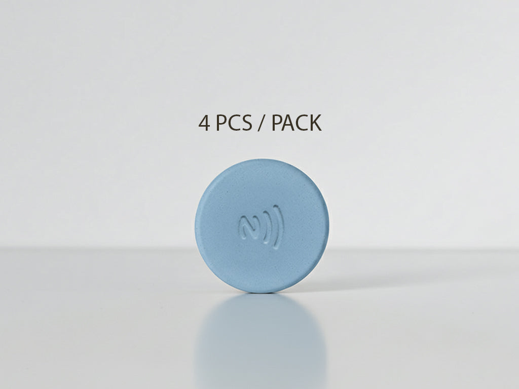 4 x Pack Taply Concrete Pucks With Built-In NFC Chip